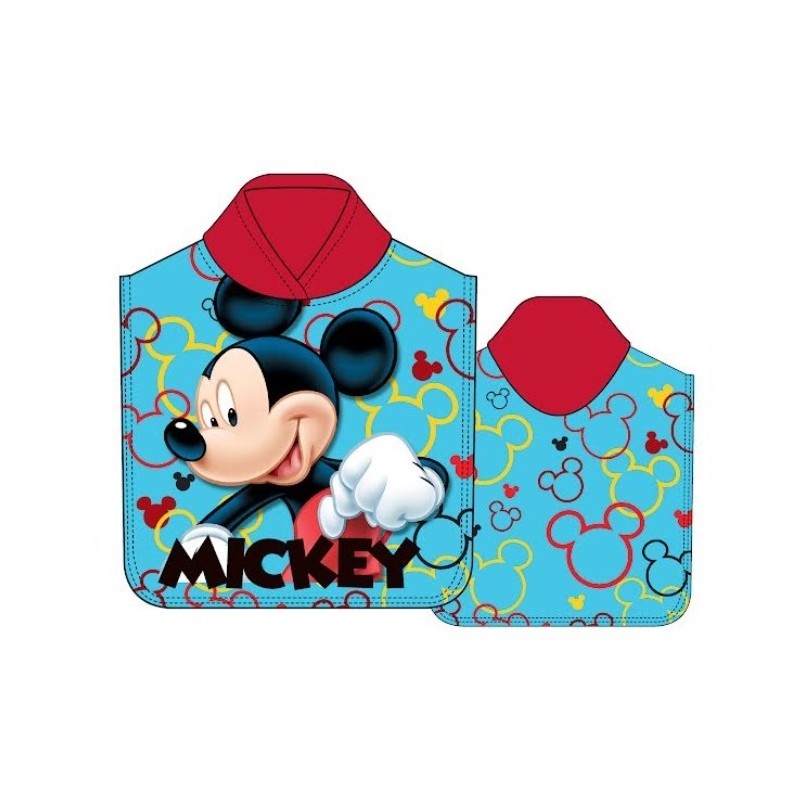Poncho Playa Infantil Mickey Disney