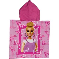 Poncho Playa Infantil Barbie
