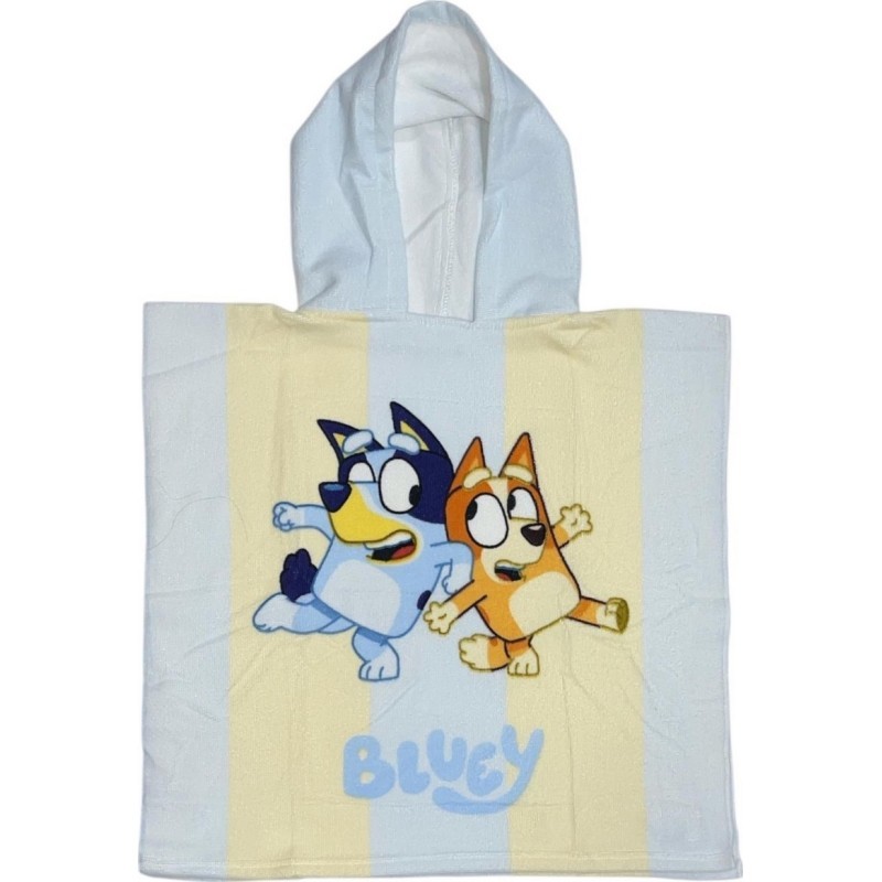 Poncho Playa Infantil Bluey