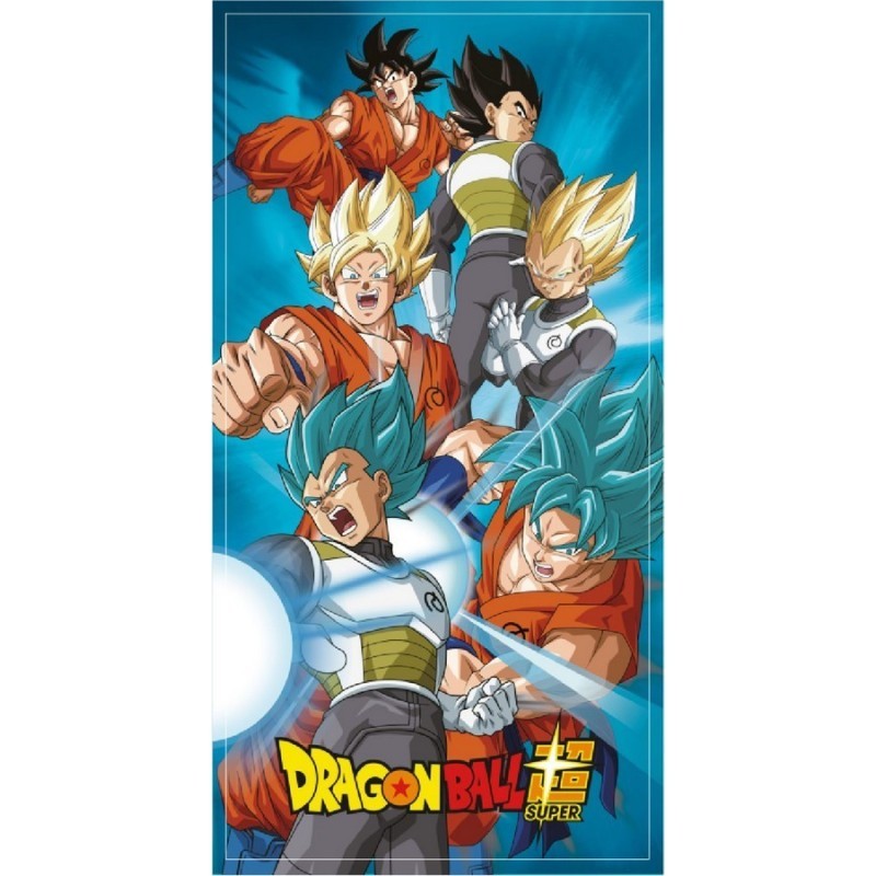Toalla de Playa Dragon Ball Goku y Vegeta