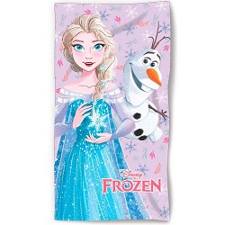 Toalla Infantil de Playa Frozen Disney Elsa y Olaf