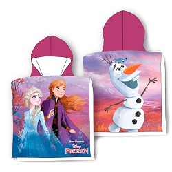 Poncho Playa Infantil Frozen Disney