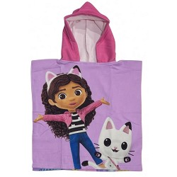Poncho Playa Infantil Gabby’s Dollhouse