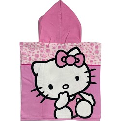 Poncho Playa Infantil Hello Kitty