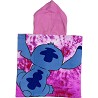Poncho Playa Infantil Lilo And Stitch Rosa Disney