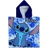 Poncho Playa Infantil Lilo And Stitch Azul Claro Disney