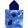 Poncho Playa Infantil Lilo And Stitch Azul Claro Disney