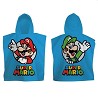 Poncho Playa Infantil Super Mario