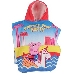 Poncho Playa Infantil Peppa Pig