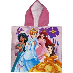 Poncho Playa Infantil Princesas Disney