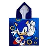 Poncho Playa Infantil Sonic