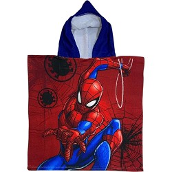 Poncho Playa Infantil Spiderman Disney