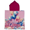 Poncho Playa Infantil Unicorn