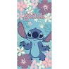 Toalla Infantil de Playa Stitch con Flores Tropicales