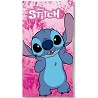 Toalla Infantil de Playa Stitch Rosa Disney