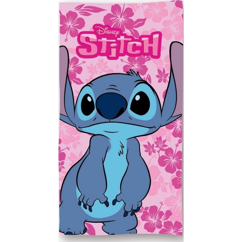 Toalla Infantil de Playa Lilo And Stitch Disney Rosa
