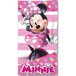 Toalla Infantil de Playa Minnie Mouse Disney Rosa