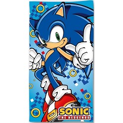 Toalla Infantil de Playa Sonic The Hedgehog