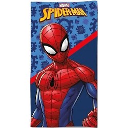 Toalla Infantil de Playa Spiderman Marvel Azul
