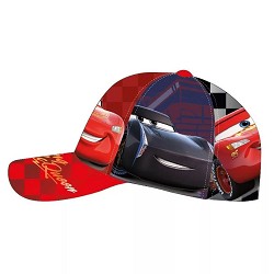 Gorra Infantil Cars Rayo McQueen Roja
