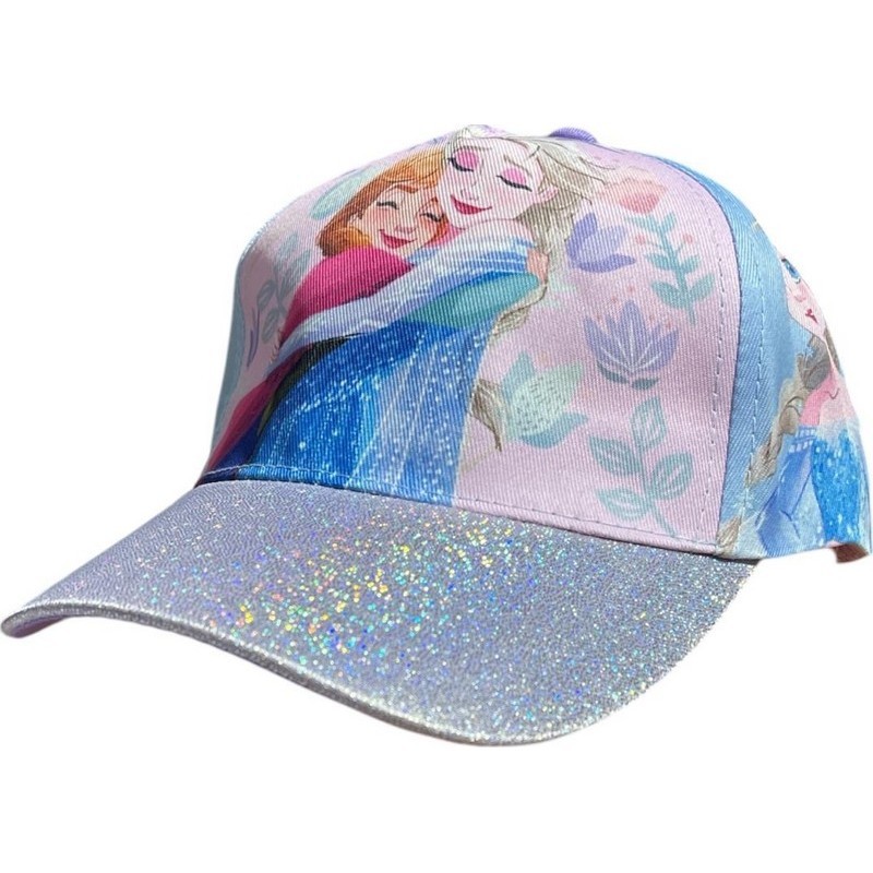 Gorra Infantil Frozen Brillo Lila