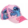 Gorra Infantil Stitch Rosa para Niña