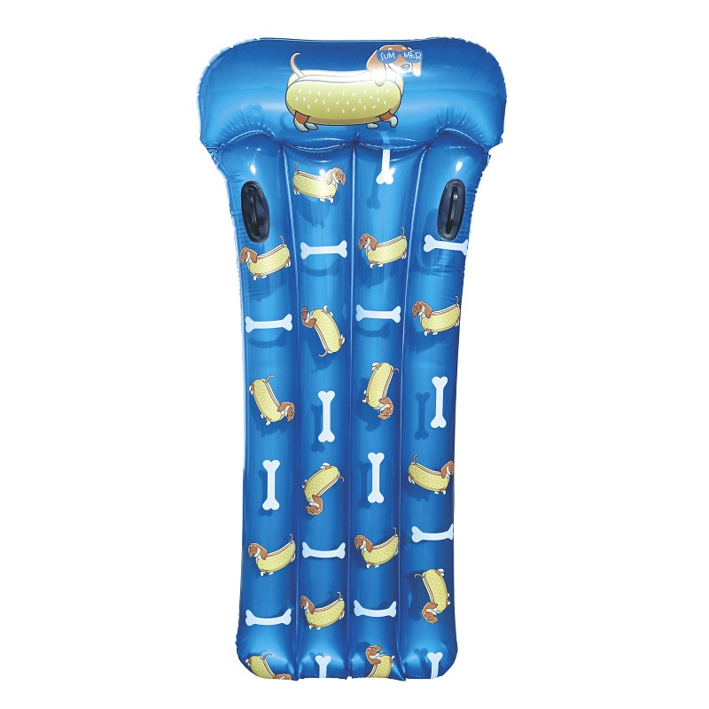 Colchoneta Hinchable Perro Salchicha 189 cm.