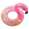 Flotador Flamenco Hinchable Purpurina 55 cm.
