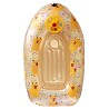Barca Hinchable Capibara con Volante Beige