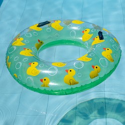 Flotador Hinchable Patitos Verde