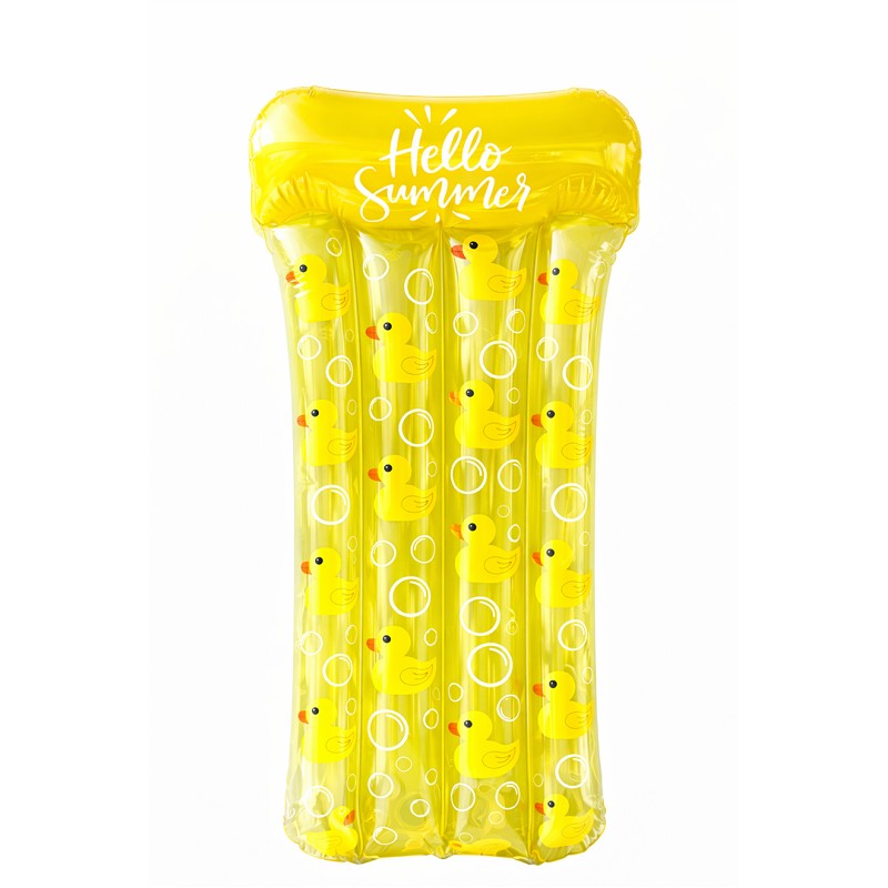Colchón Hinchable Patitos Amarillo