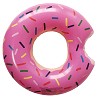 Donut Hinchable con mordisco Rosa