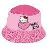 Gorro Infantil Tipo Bucket Hello Kitty Rosa