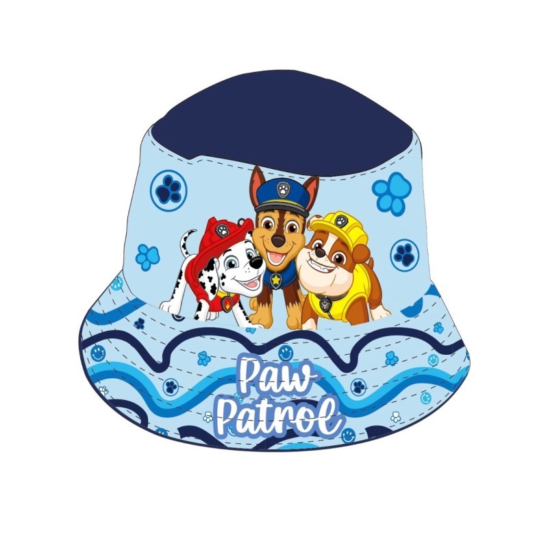 Gorro Infantil Tipo Bucket Paw Patrol para Niño