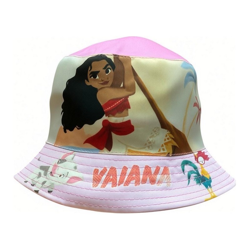 Gorro Infantil Tipo Bucket Vaiana Disney