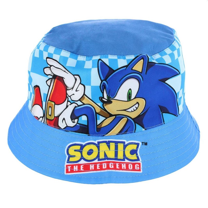 Gorro Infantil Tipo Bucket Sonic