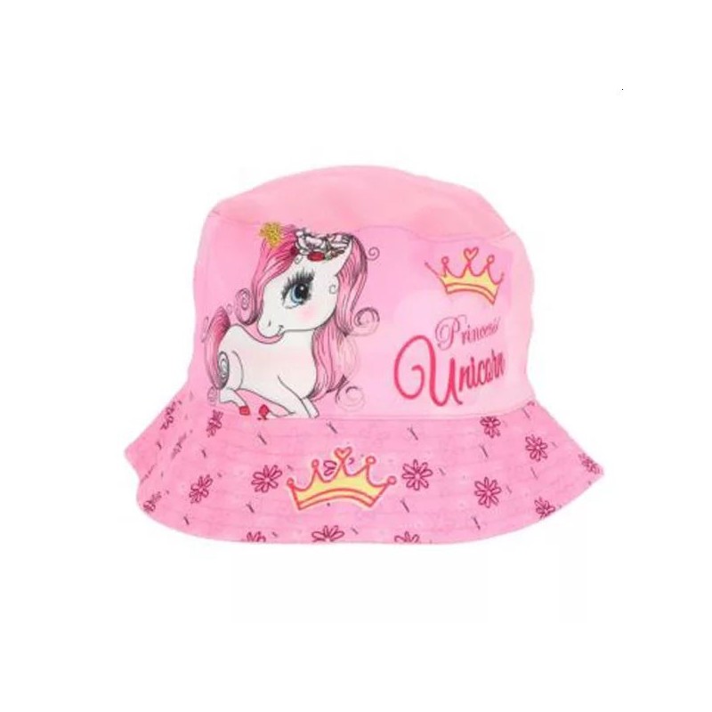 Gorro Infantil Tipo Bucket Unicornio
