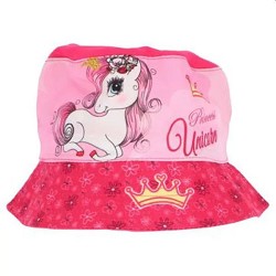 Gorro Infantil Tipo Bucket Unicornio