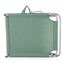 Hamaca de Hierro color Verde Plegable 188x55x24 cm.