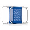 Silla Ras Aluminio Azul