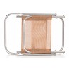 Silla de Suelo Ras para Playa Beige