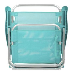 Pack 2 Sillas de Playa Bajas Plegables Aguamarina