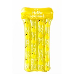 Colchón Hinchable Patitos Amarillo