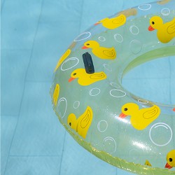 Flotador Hinchable Patitos Beige