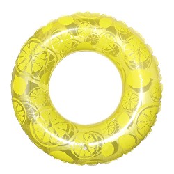 Flotador Hinchable Rueda Limones 80 cm.