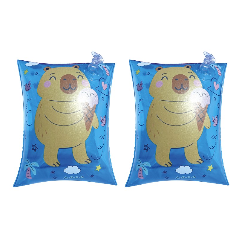 Manguitos Hinchables Capibara Azul