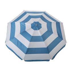 Sombrilla Playa Colección Blue Solar Azul-Gris