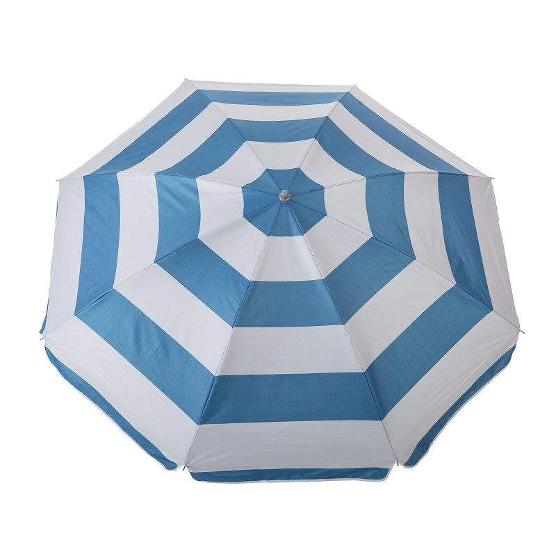 Sombrilla Playa Colección Blue Solar Azul-Gris