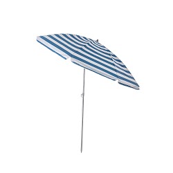 Sombrilla Playa Colección Blue Solar Azul-Gris Estrecha